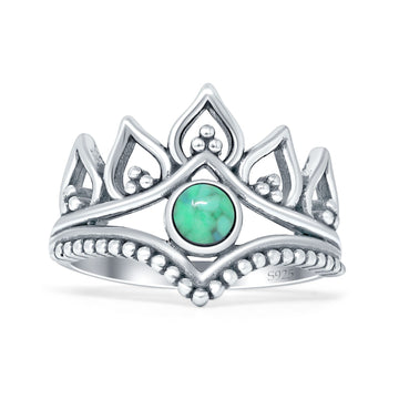 Split Shank Leaf Boho Ring